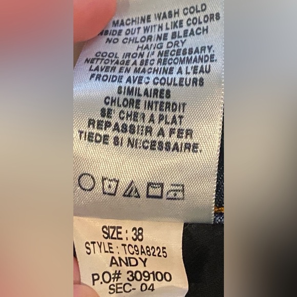 Joe's The Brixton Dark Wash Denim Blue Jeans Men's Sz 38 (Has a hole) - Picture 15 of 16